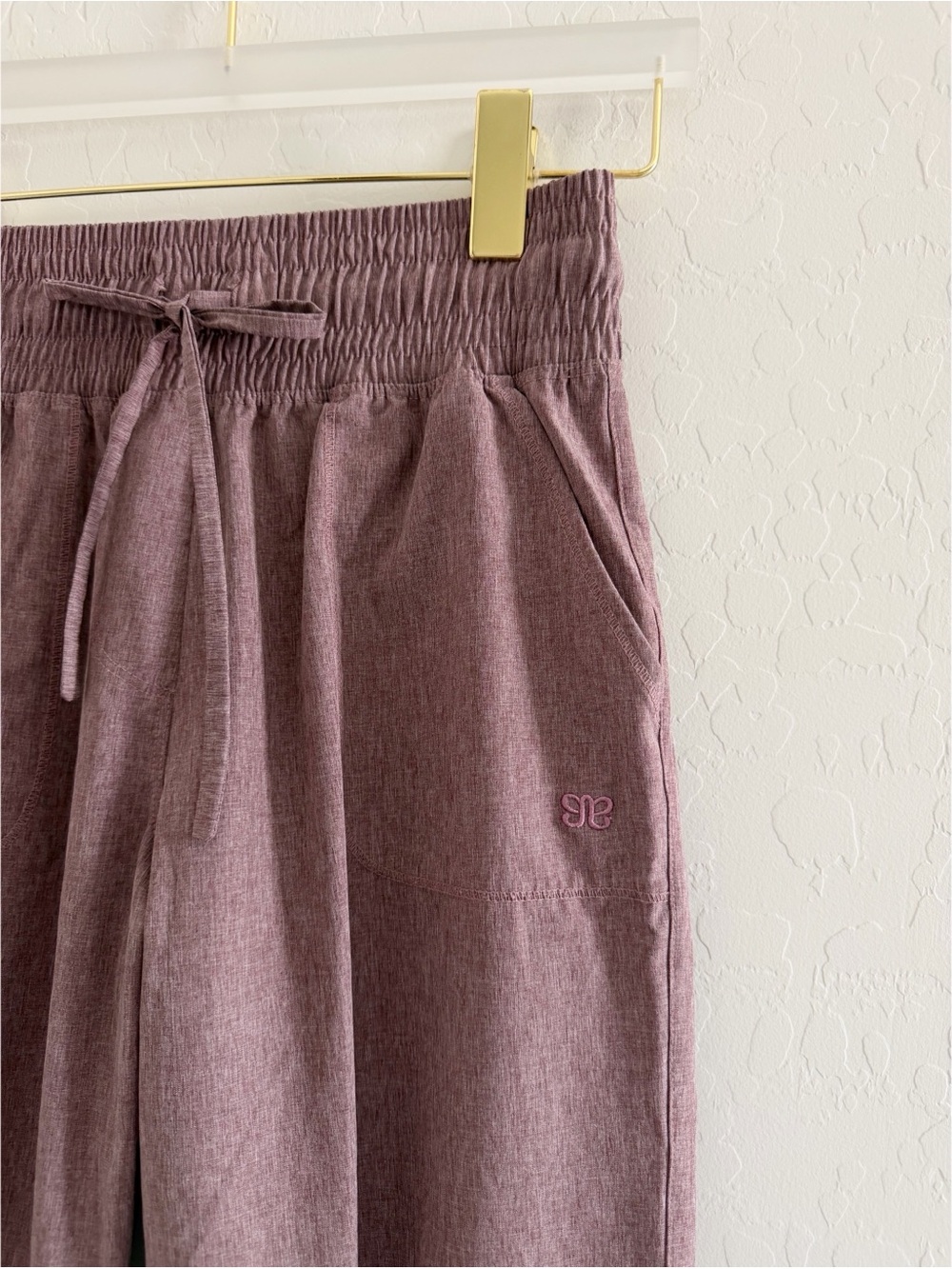 Albion Destination Joggers in Heather Maroon Size S Petite - Picture 4 of 9
